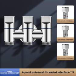 3 Ways 4 Ways Angle Valve