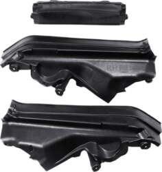3Pcs Engine Upper Compartment Partition Panel