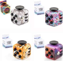 4 iepakojumā Fidget Cube Fidget Rotaļlieta