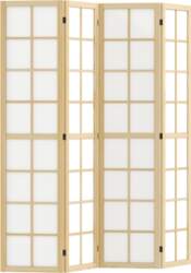 4 Panel Folding Room Divider, Freestanding