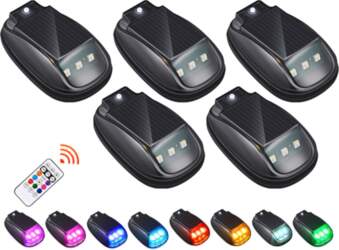 5in1 Solar RGB Led Strobe lights