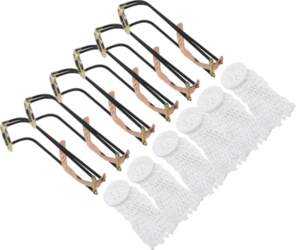 6 Pcs Billiards Table Pocket Rail