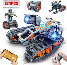 724pcs 4 in 1 City Technical