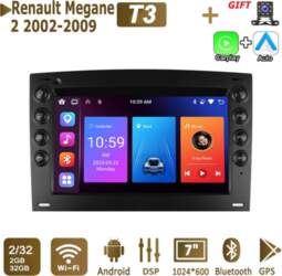 7 2 DIN Carplay Android Autoradio