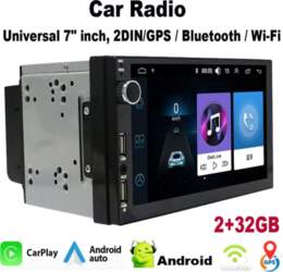 7 collu universāls Android Car Radio