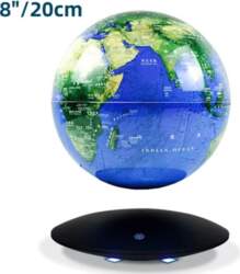 8  Levitējošs globuss 20 cm Peldošs