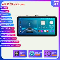 8G+128G Android Auto CarPlay auto radio