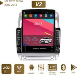 9,7 collu Android automašīnas radio