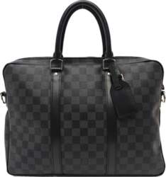 [Pre-Owned] Document Holder Voyage Commuter Checkered