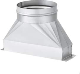 Adapter for Ventilation Ducts Rectangular to