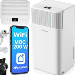 Air dehumidifier moisture absorber quiet wifi