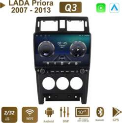 Android automašīnas radio priekš LADA Priora