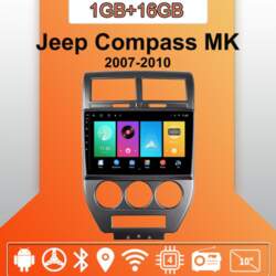 Android Carplay automašīnas radio priekš Jeep
