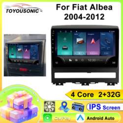 Android priekš Fiat Albea 2004-2012 Automašīnas
