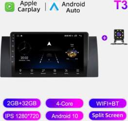 Auto radio Android Auto Carplay priekš
