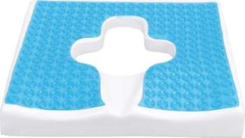 Breathable Bedsore Pad T Shaped Opening