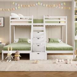 Bunk Bed, 90 x 200cm, 3