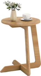 C Shaped Side Table Round Quick