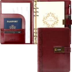 CAGIE System Planner A5 Lockable Notebook