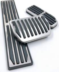 Car pedals for Jaguar modified accelerator