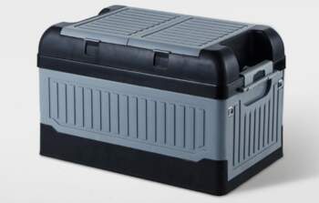 Car Trunk Storage Box 2 Lids