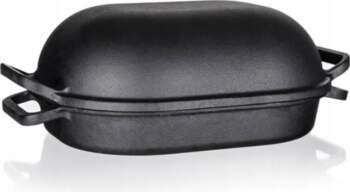 Cast iron roasting pan Bread baking