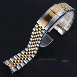 Cieta nerūsējošā tērauda aproce priekš Rolex