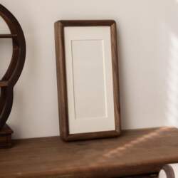 Classic Rectangular Picture Frame Teak Solid