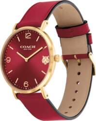 Coach Perry Red Dial Red Leather