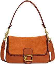 Coach Tabby 26 Button Closure Leather