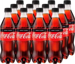 Coca-Cola zero Carbonated drink 500 ml