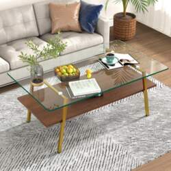 Coffee Table Made of Tempered Glass