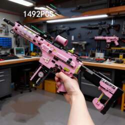 Construction Package Building Model Toy Gun