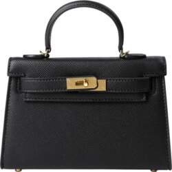 Cowhide palm pattern bag, high-end leather