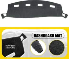 Dashboard Pad Cover Dash Mat Gray