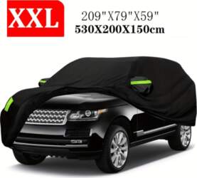 Double-Layer Car Cover, Waterproof, Scratch-Resistant, UV
