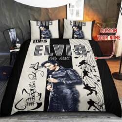 Elvis Presley Bedding Set, Personalized Elvis