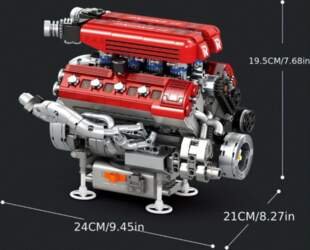 Engine Building Set Engine Model Physical