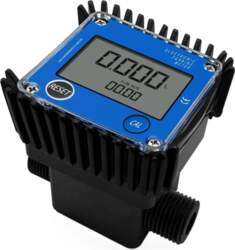 External threaded gear flow meter fourpoint