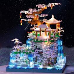 Flowers Tree House Mini Building Blocks