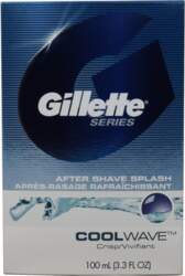 Gillette Cool Wave Aftershave Splash 100ml