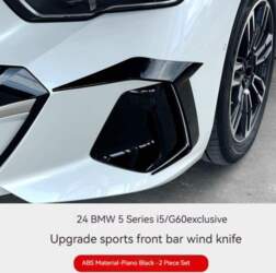 Gloss Black ABS Car Styling Front