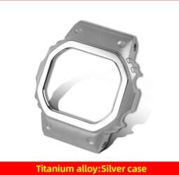 GMW B5000 Titanium alloy case+strap For