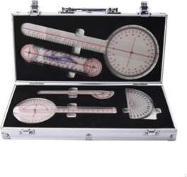Goniometer Metal Case Joint Range of