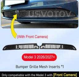 Grille Mesh Inserts for New 2026