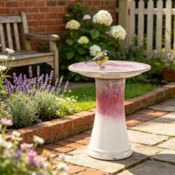 Handmade Ceramic Bird Bath (diameter 43