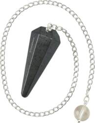 Hematite Pendulum Dowsing Tool - Natural