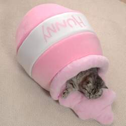 Honey Pot Cat Cave Bed, Soft