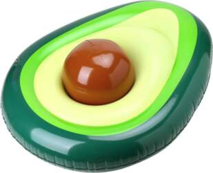 Inflatable Avocado Pool Float Floatie with