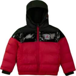 Jordan Padded Jacket Patchwork Woven Hooded